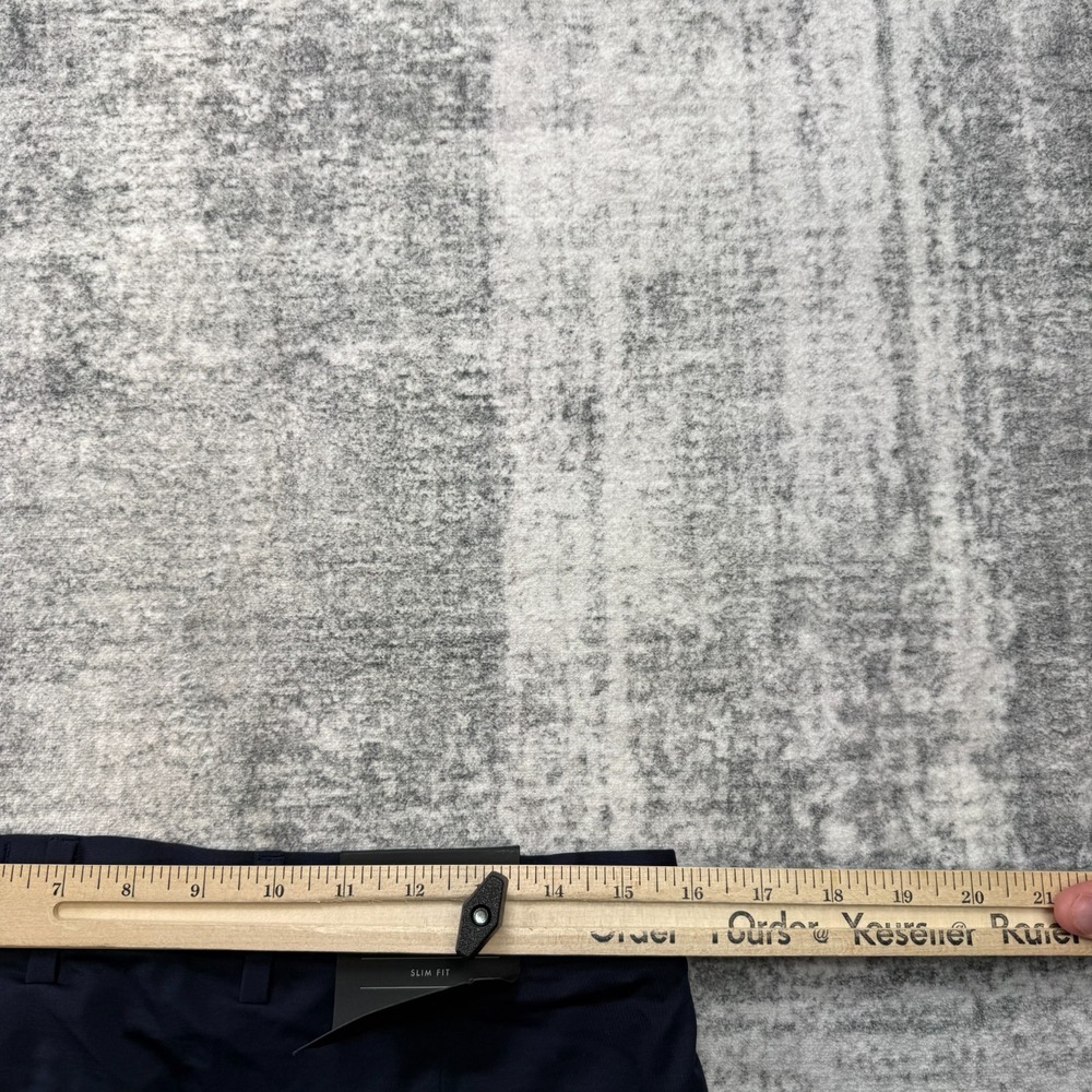 Banana Republic Luxe City Pants Mens 31x30 Navy Core Temp Performance Commuter - Picture 8 of 11